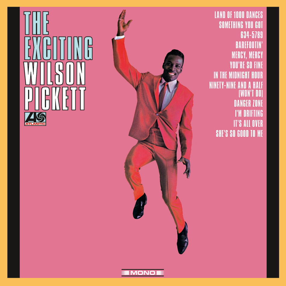 EXCITING WILSON PICKETT/VINYLE NOIR AUDIOPHILE 180GR - Front Cover