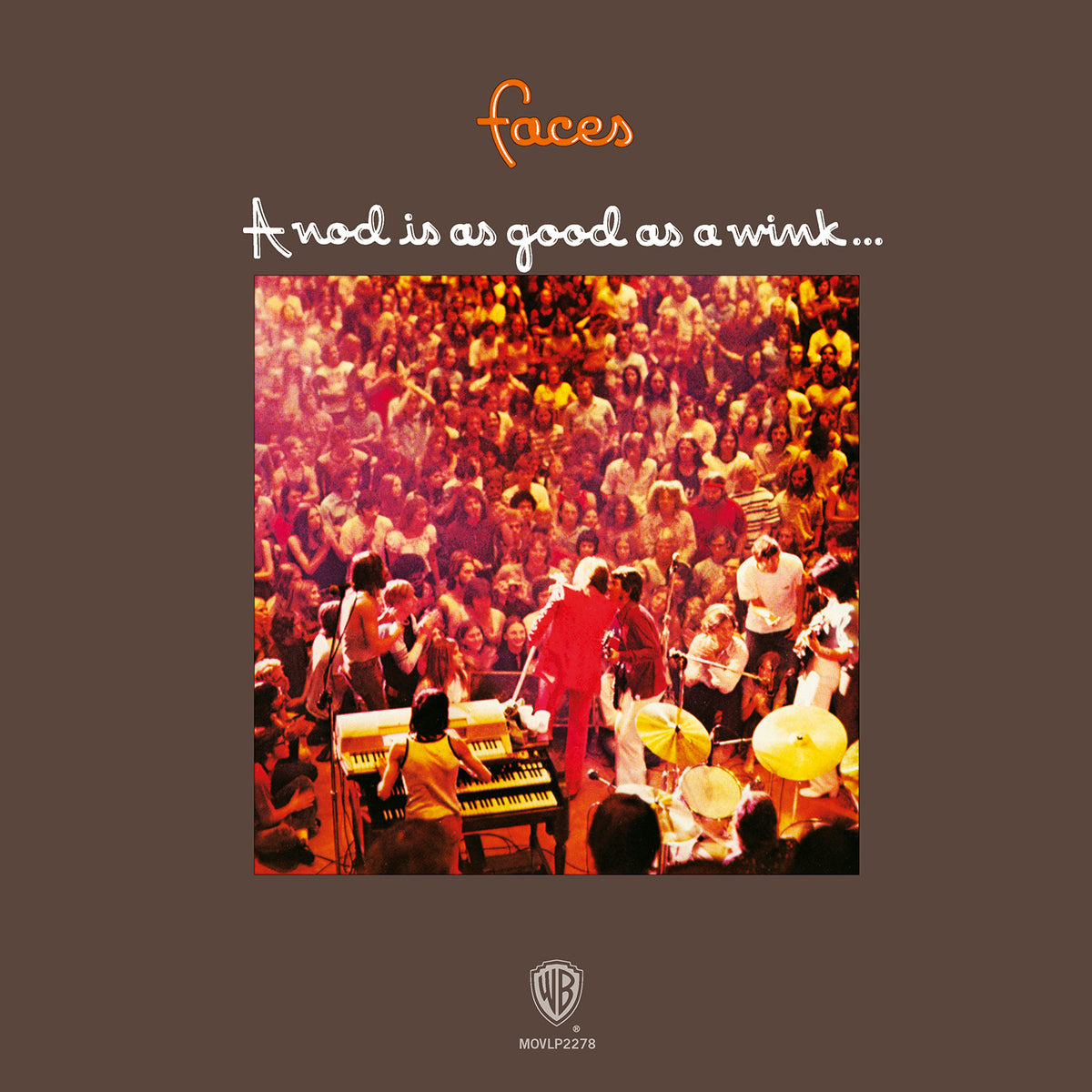 A NOD IS AS GOOD AS A WINK TO A BLIND HORSE/VINYLE NOIR AUDIOPHILE 180GR/INCLUS POSTER 90X66 - Front Cover