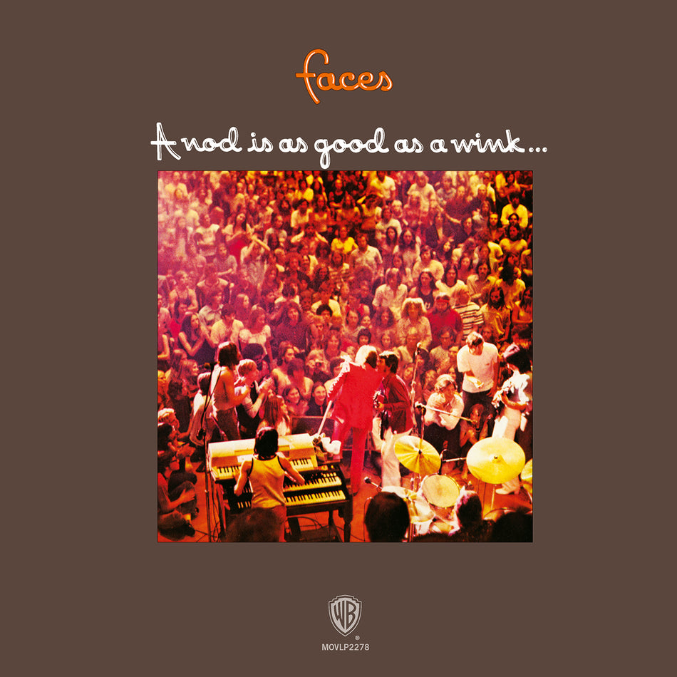 A NOD IS AS GOOD AS A WINK TO A BLIND HORSE/VINYLE NOIR AUDIOPHILE 180GR/INCLUS POSTER 90X66 - Front Cover