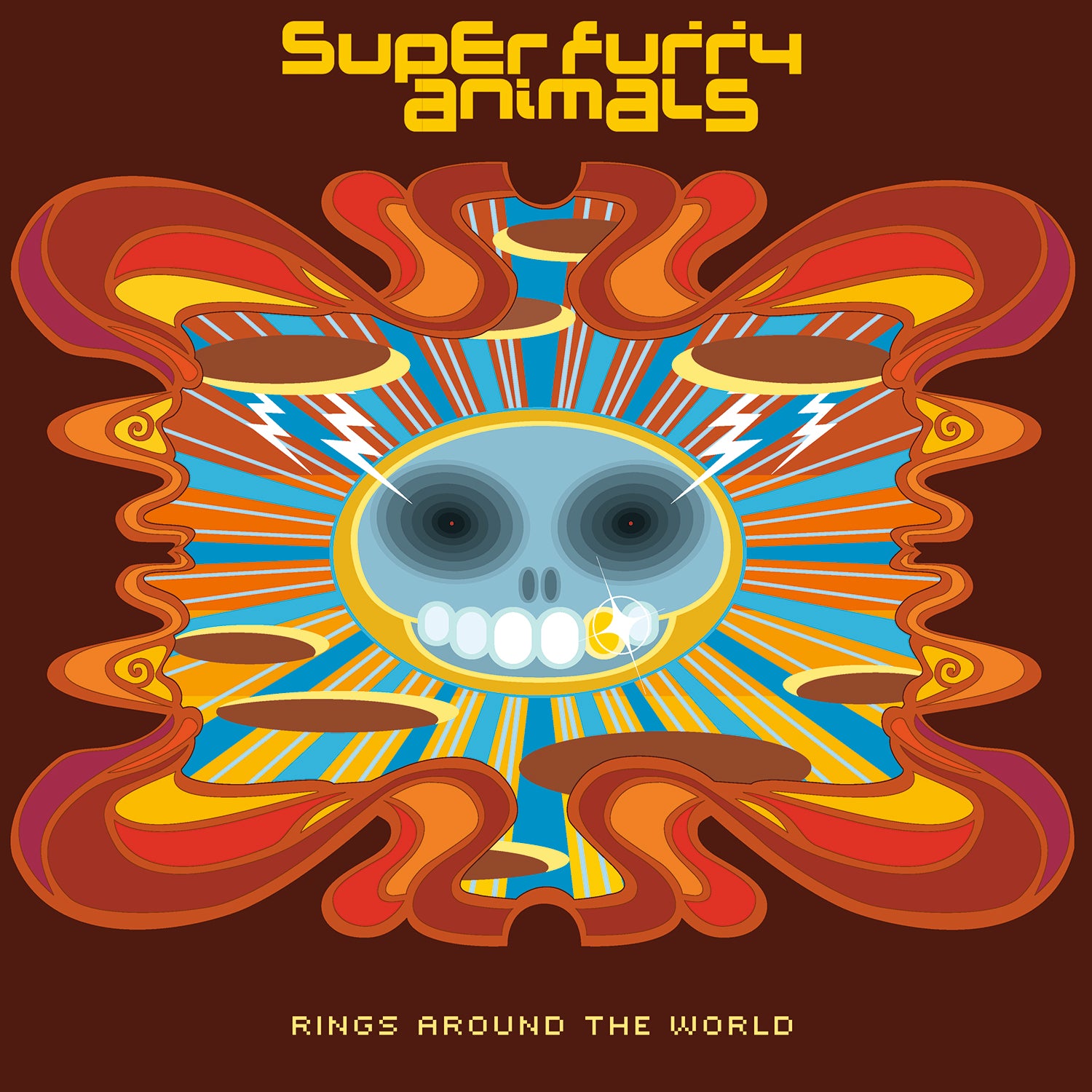 RINGS AROUND THE WORLD/VINYLE COULEUR - Front Cover