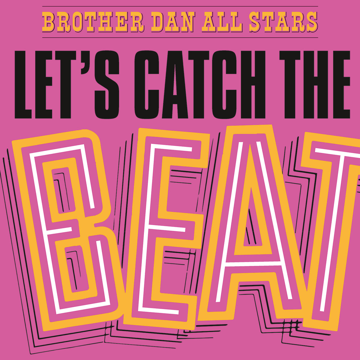 LET S CATCH THE BEAT/VINYLE COULEUR - Front Cover