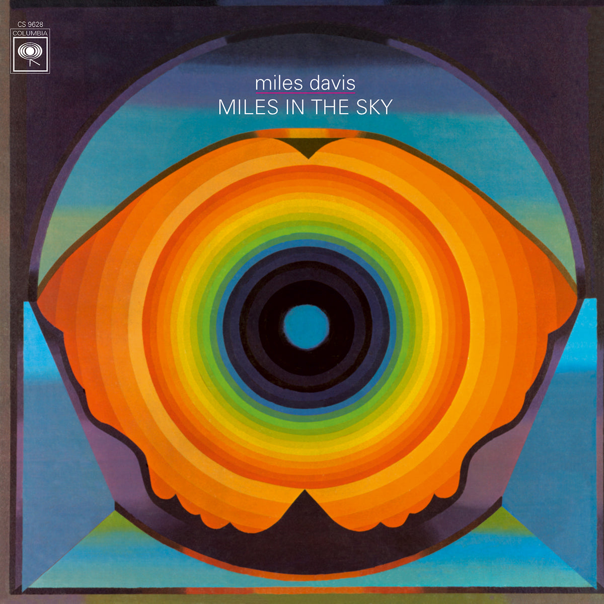 MILES IN THE SKY/1968//VINYLE NOIR AUDIOPHILE 180GR/AVEC HERBIE HANCOCK/GEORGE BENSON - Front Cover