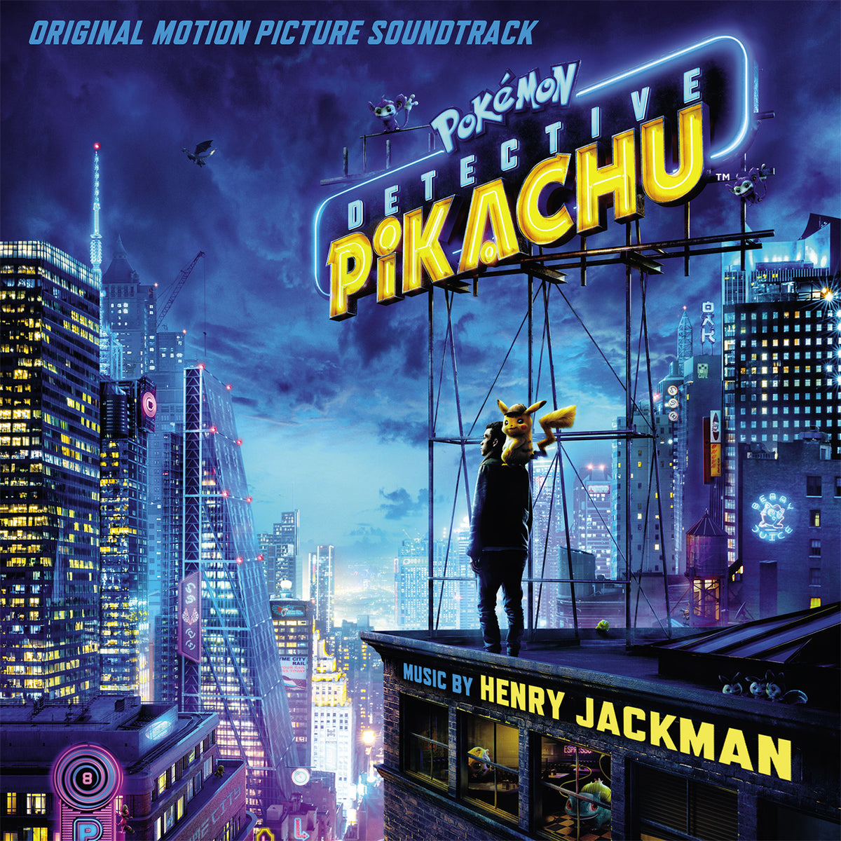 POKEMON DETECTIVE PIKACHU/VINYLE COULEUR - Front Cover