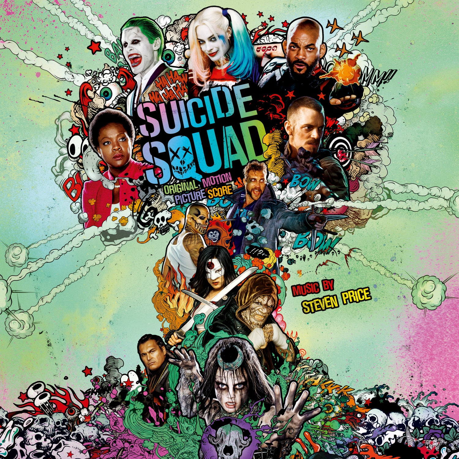 SUICIDE SQUAD/VINYLE COULEUR - Front Cover