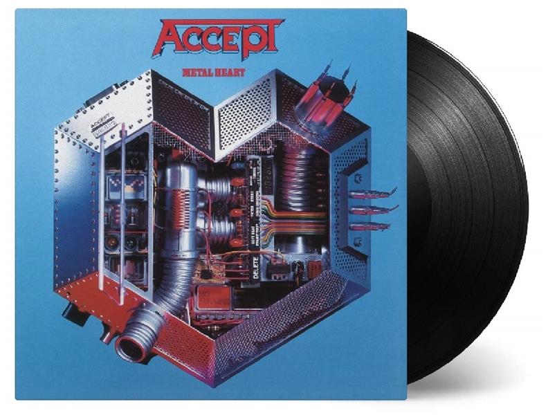 METAL HEART/VINYLE NOIR AUDIOPHILE 180GR/INCLUS INSERT AVEC 2 TITRES BONUS - Front Cover