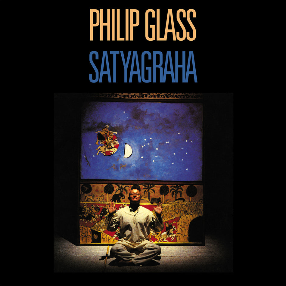 SATYAGRAHA/COFFRET 3LP DELUXE NOIR AUDIOPHILE 180GR/LIVRET 24 PAGES - Front Cover