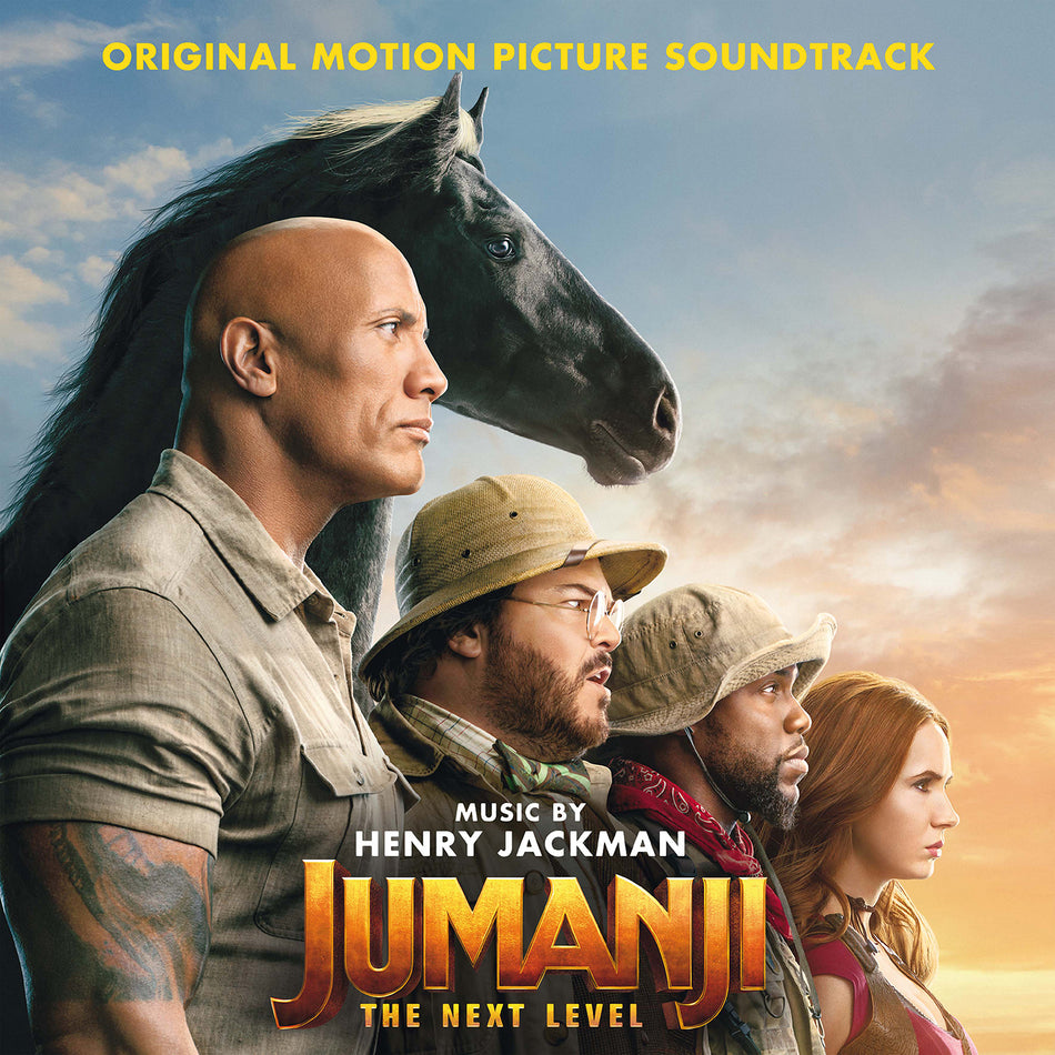 JUMANJI: THE NEXT LEVEL/VINYLE BEIGE SABLE AUDIOPHILE 180GR/POCHETTE GATEFOLD - Front Cover