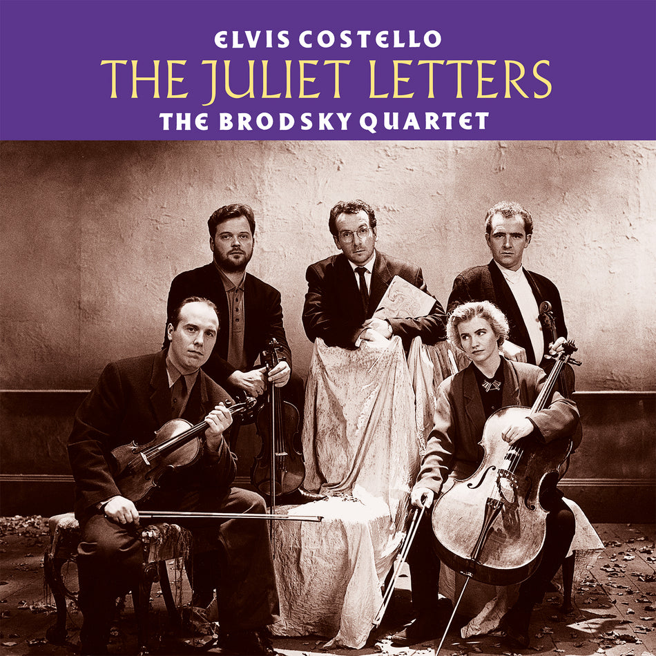 JULIET LETTERS/AVEC BRODSKY QUARTET/VINYLE VIOLET AUDIOPHILE 180GR - Front Cover
