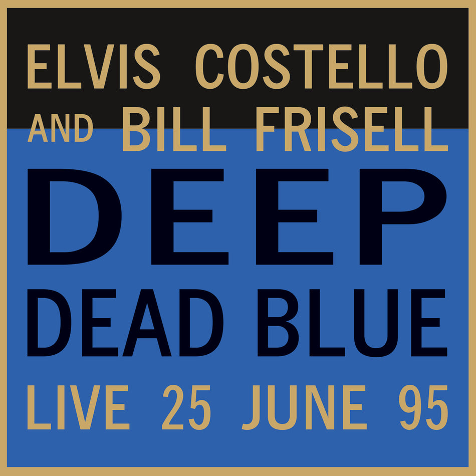 DEEP DEAD BLUE/LIVE IN LONDON 25 JUNE 1995/VINYLE BLEU TRANSLUCIDE AUDIOPHILE 180GR - Front Cover