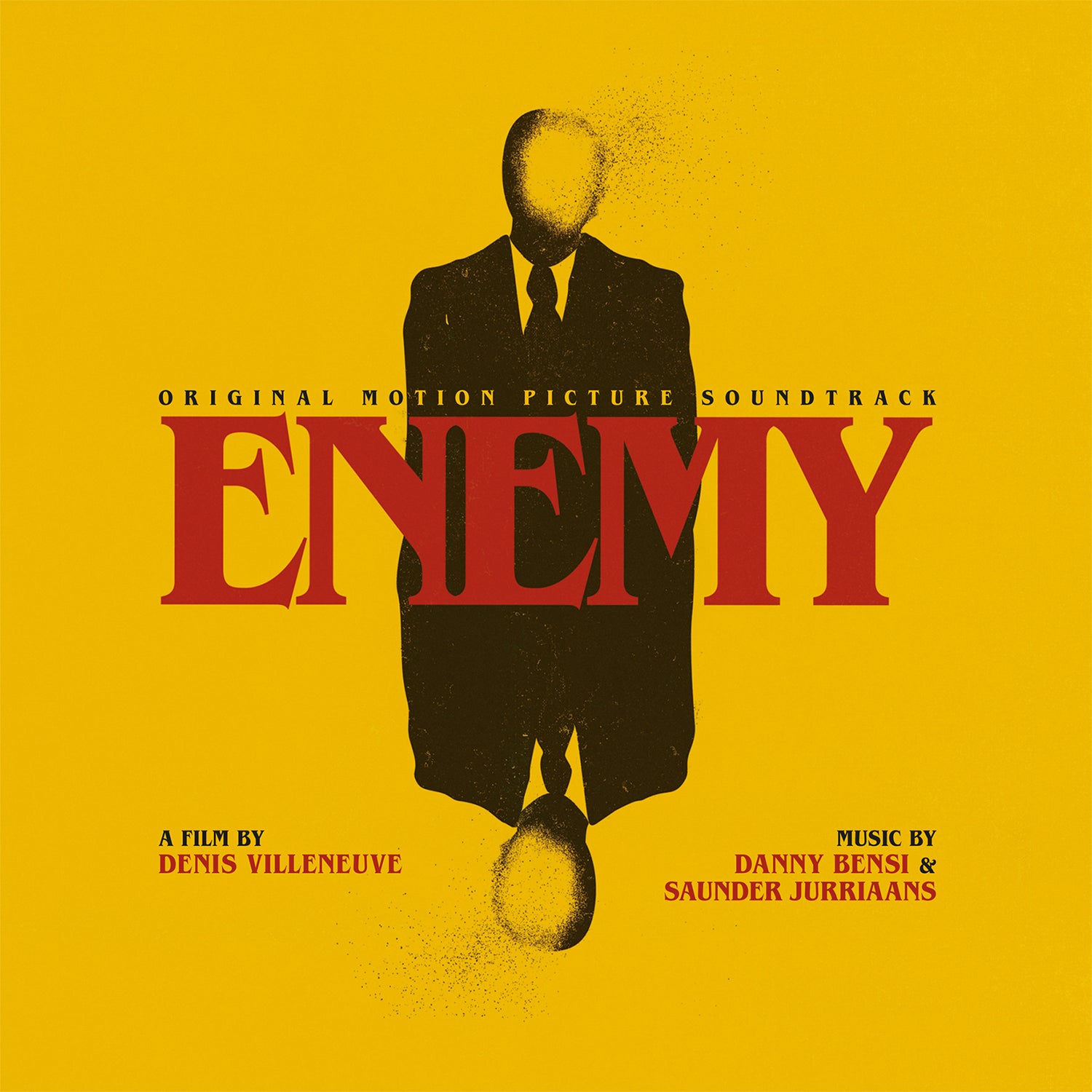 ENEMY/MUSIC BY DANNY BENSI AND SAUNDER JURRIAANS/VINYLE JAUNE TRANSLUCIDE AUDIOPHILE 180GR/POCHETTE GATEFOLD - Front Cover