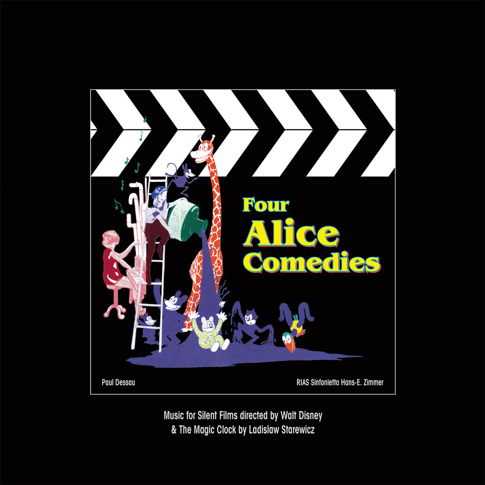 FOUR ALICE COMEDIES/VINYLE ROSE TRANSPARENT AUDIOPHILE 180GR/25TH ANNIVERSARY EDITION - Front Cover