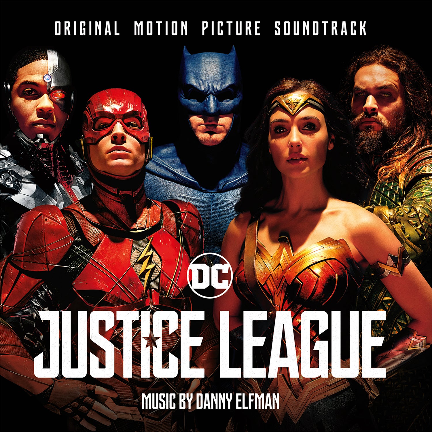 JUSTICE LEAGUE/VINYLE COULEUR FLAME AUDIOPHILE 180GR/POCHETTE GATEFOLD - Front Cover