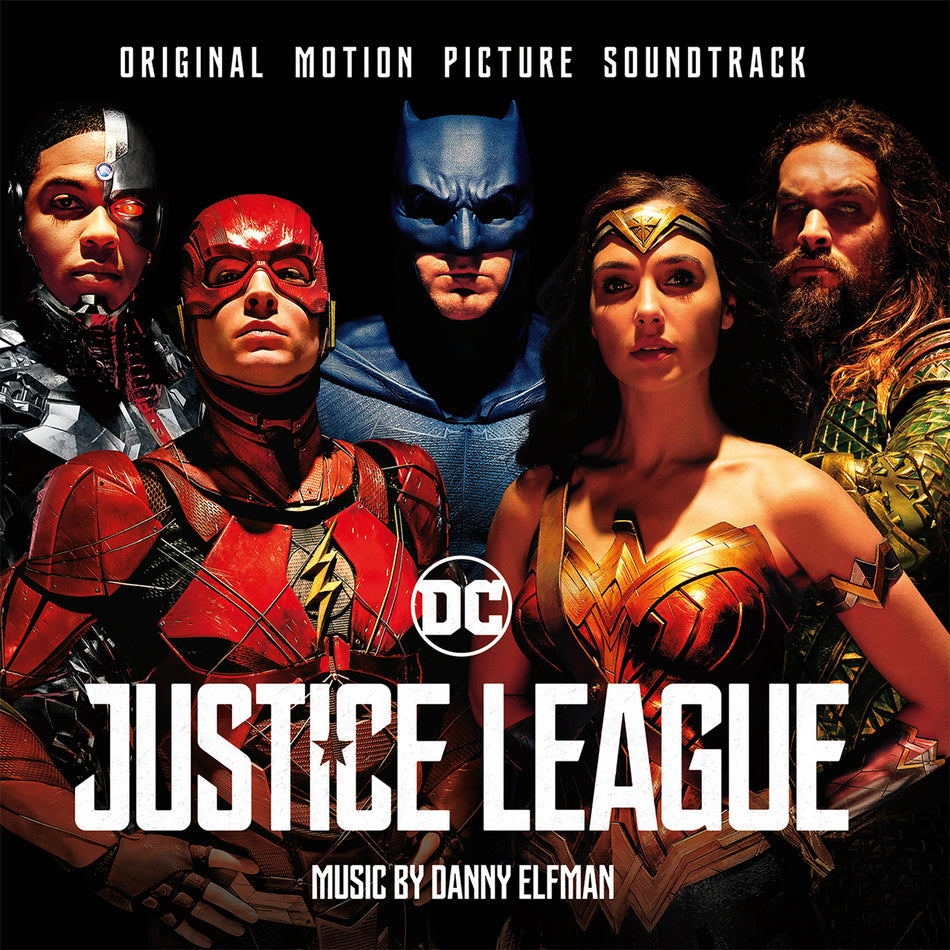 JUSTICE LEAGUE/VINYLE COULEUR FLAME AUDIOPHILE 180GR/POCHETTE GATEFOLD - Front Cover