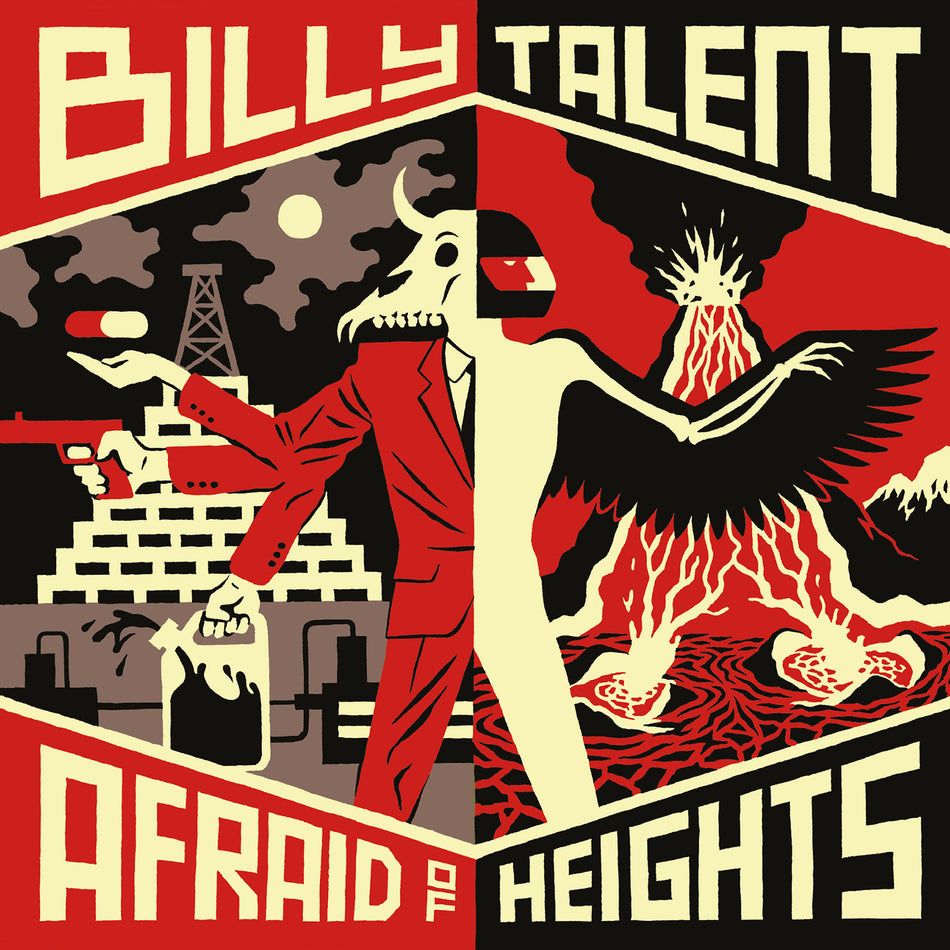 AFRAID OF HEIGHTS/VINYLE NOIR AUDIOPHILE 180GR/POCHETTE GATEFOLD/LIVRET 4 PAGES - Front Cover