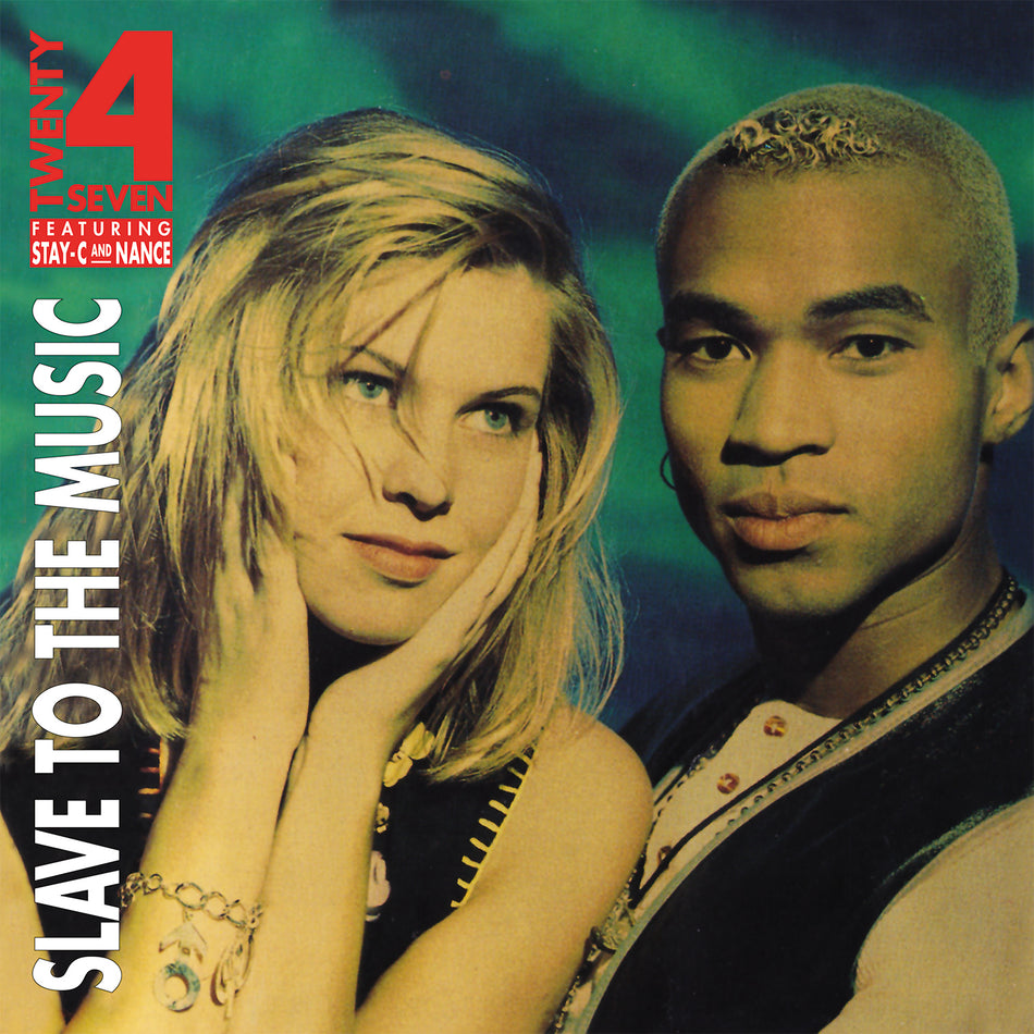 SLAVE TO THE MUSIC/VINYLE CRISTAL ET BLEU MARBRE AUDIOPHILE 180GR - Front Cover