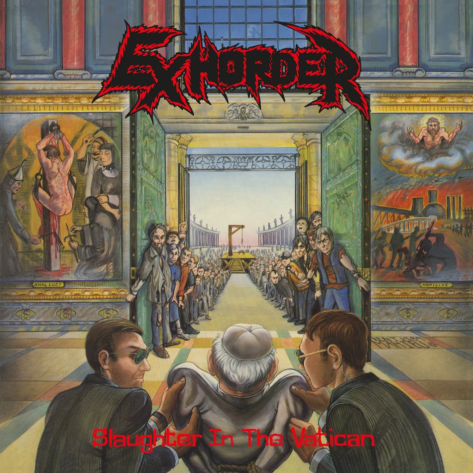 SLAUGHTER IN THE VATICAN/VINYLE NOIR AUDIOPHILE 180GR - Front Cover