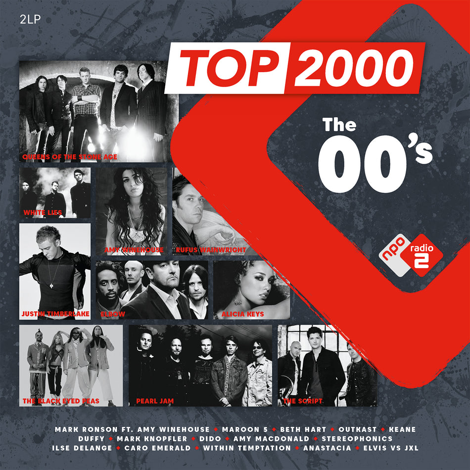 TOP 2000/THE 2000 S RADIO2 HITS/VINYLE NOIR AUDIOPHILE 180GR - Front Cover