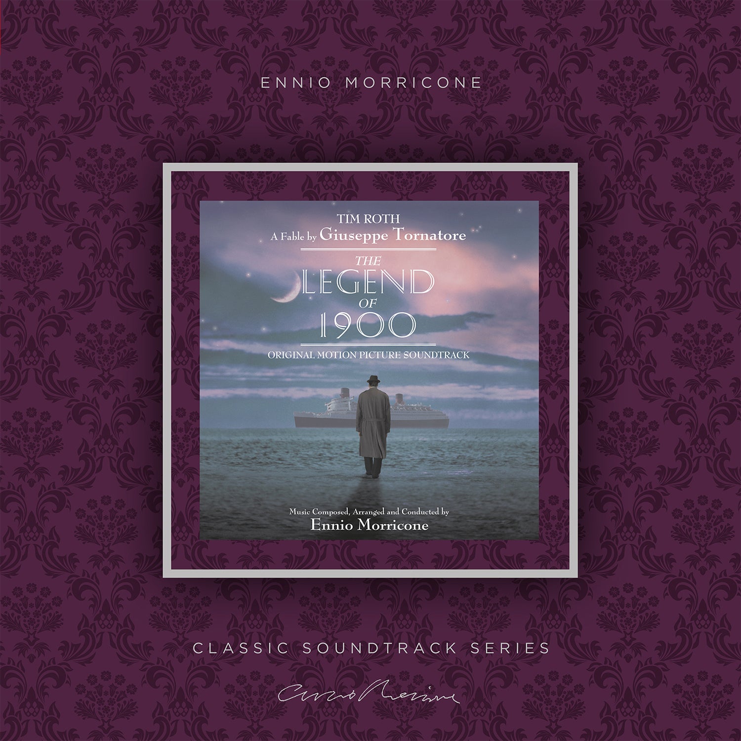 LEGEND OF 1900/ENNIO MORRICONE/VINYLE NOIR AUDIOPHILE 180GR/AVEC ROGER WATERS - Front Cover