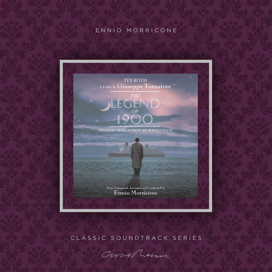 LEGEND OF 1900/ENNIO MORRICONE/VINYLE NOIR AUDIOPHILE 180GR/AVEC ROGER WATERS - Front Cover