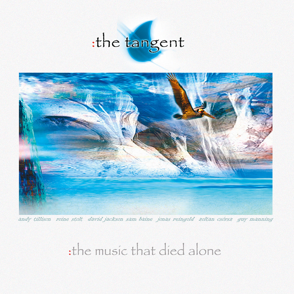 MUSIC THAT DIED ALONE/VINYLE CLAIR ARGENT ET BLEU MARBRE AUDIOPHILE 180GR - Front Cover