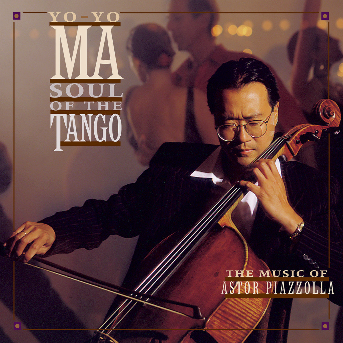 SOUL OF THE TANGO/THE MUSIC OF ASTOR PIAZZOLLA/25EME ANNIVERSAIRE/VINYLE TRANSLUCIDE ROUGE AUDIOPHILE 180GR - Front Cover