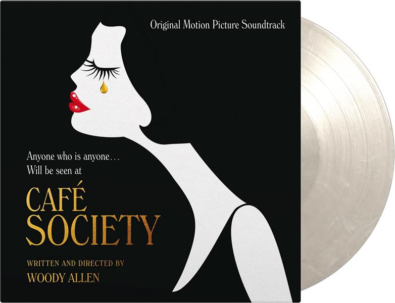 CAFE SOCIETY/VINYLE TRANSPARENT ET BLANC MARBRE AUDIOPHILE 180GR/POCHETTE GATEFOLD - Front Cover