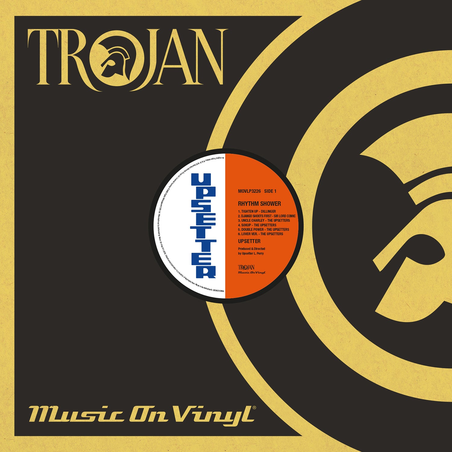 RHYTHM SHOWER/PRODUIT PAR LEE SCRATCH PERRY/VINYLE ORANGE AUDIOPHILE 180GR - Front Cover