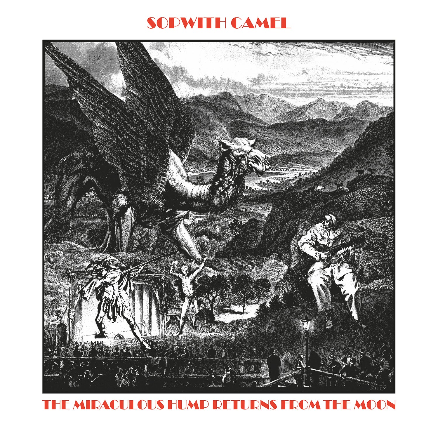 MIRACULOUS HUMP RETURNS FROM THE MOON/VINYLE BLANC AUDIOPHILE 180GR - Front Cover