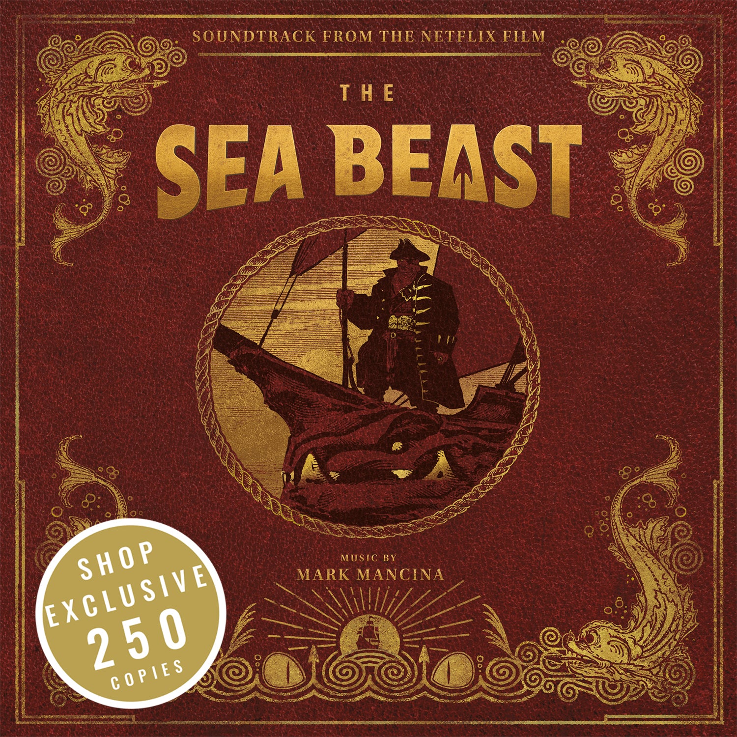 SEA BEAST/VINYLE COULEUR OR MARBRE AUDIOPHILE 180GR - Front Cover