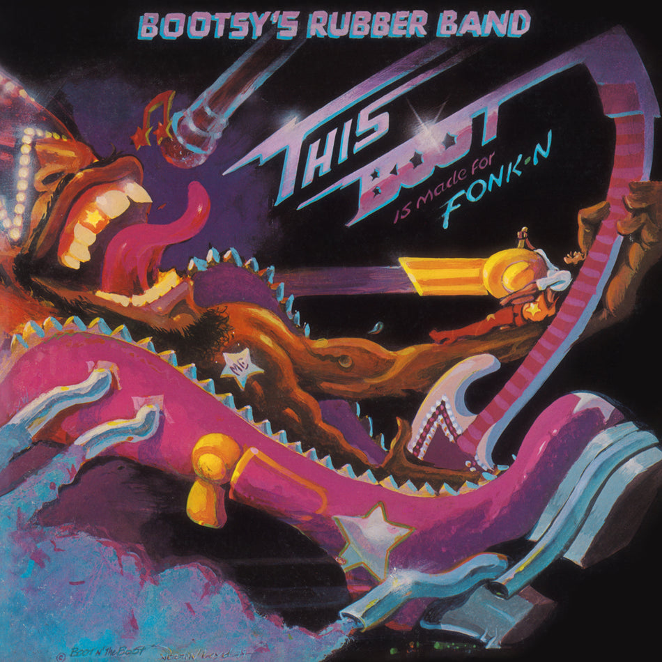 THIS BOOT IS MADE FOR FONK N/AVEC BOOTSY S RUBBER BAND/VINYLE MAGENTA AUDIOPHILE 180GR - Front Cover