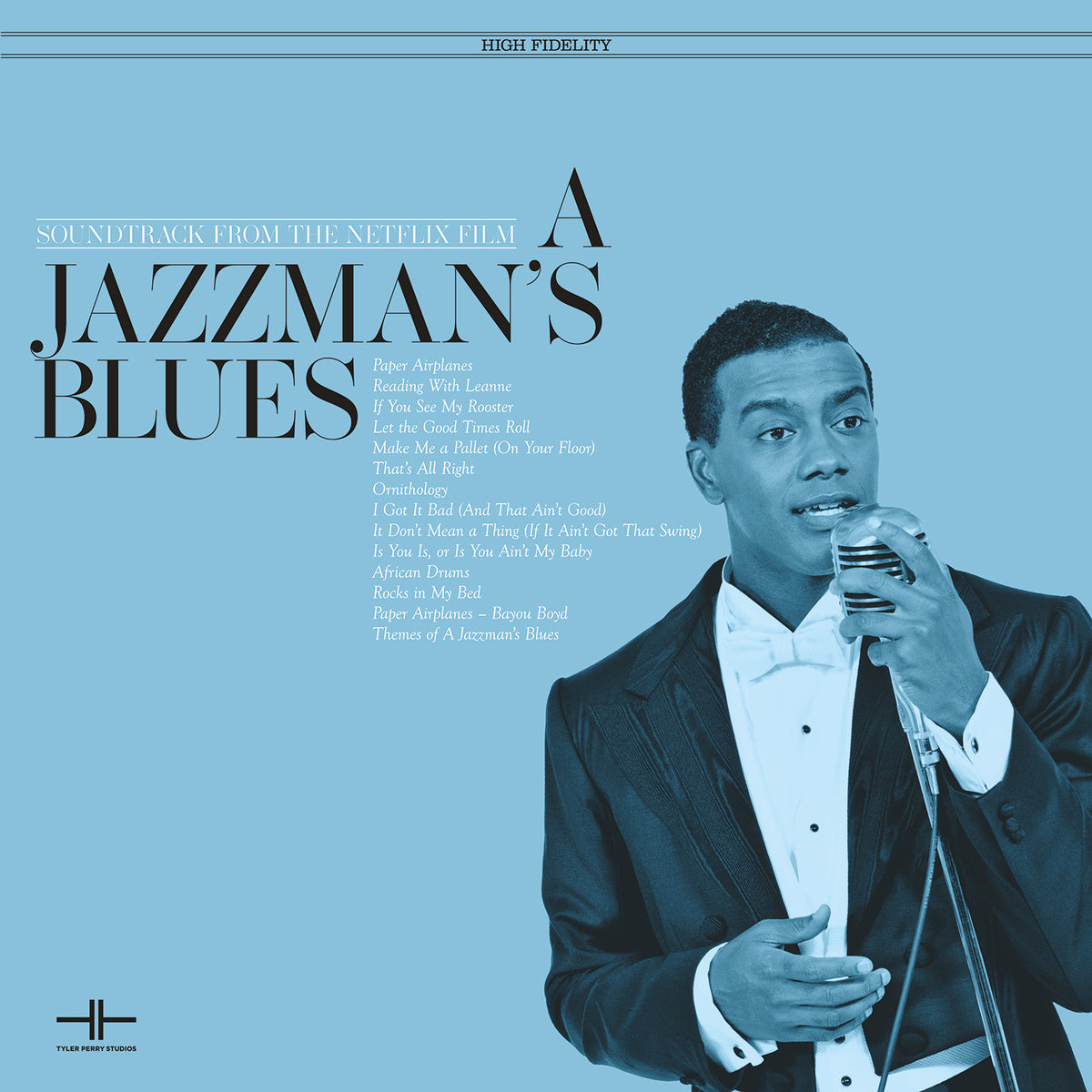 A JAZZMAN S BLUES/MUSIC BY AARON ZIGMAN/TERENCE BLANCHARD/CAST MEMBERS/VINYLE NOIR AUDIOPHILE 180GR/POCHETTE GATEFOLD PVC - Front Cover