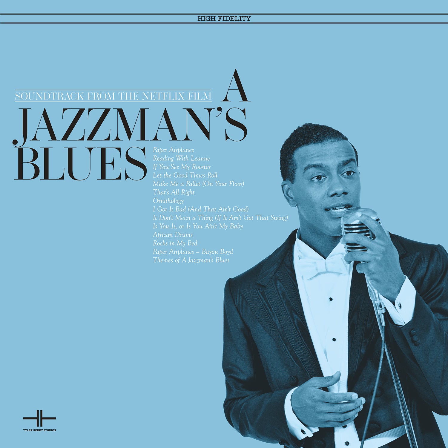 A JAZZMAN S BLUES/MUSIC BY AARON ZIGMAN/TERENCE BLANCHARD/CAST MEMBERS/VINYLE NOIR AUDIOPHILE 180GR/POCHETTE GATEFOLD PVC - Front Cover