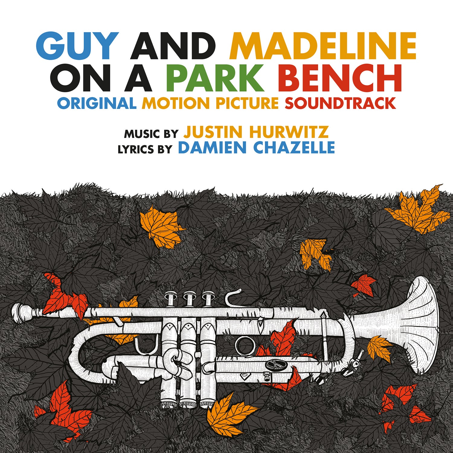 GUY AND MADELINE ON A PARK BENCH/VINYLE COULEUR AUDIOPHILE 180GR/LIVRET 4 PAGES - Front Cover