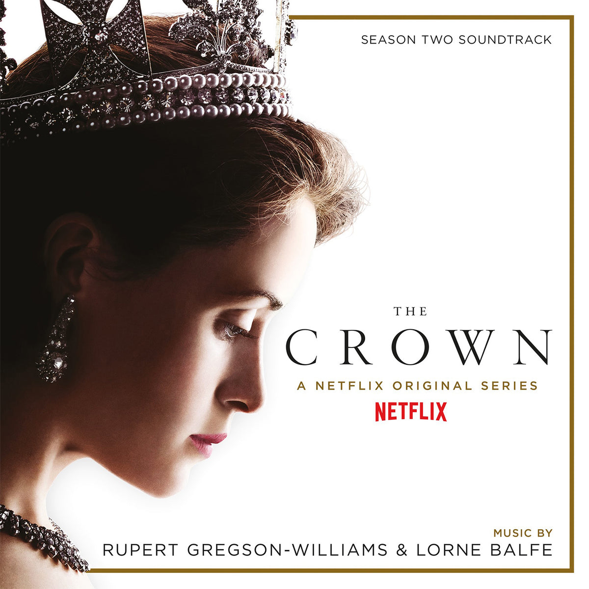 CROWN SEASON 2/MUSIC BY RUPERT GREGSON WILLIAMS/LORNE BALFE/VINYLE BLEU ROI AUDIOPHILE 180GR/POCHETTE GATEFOLD - Front Cover
