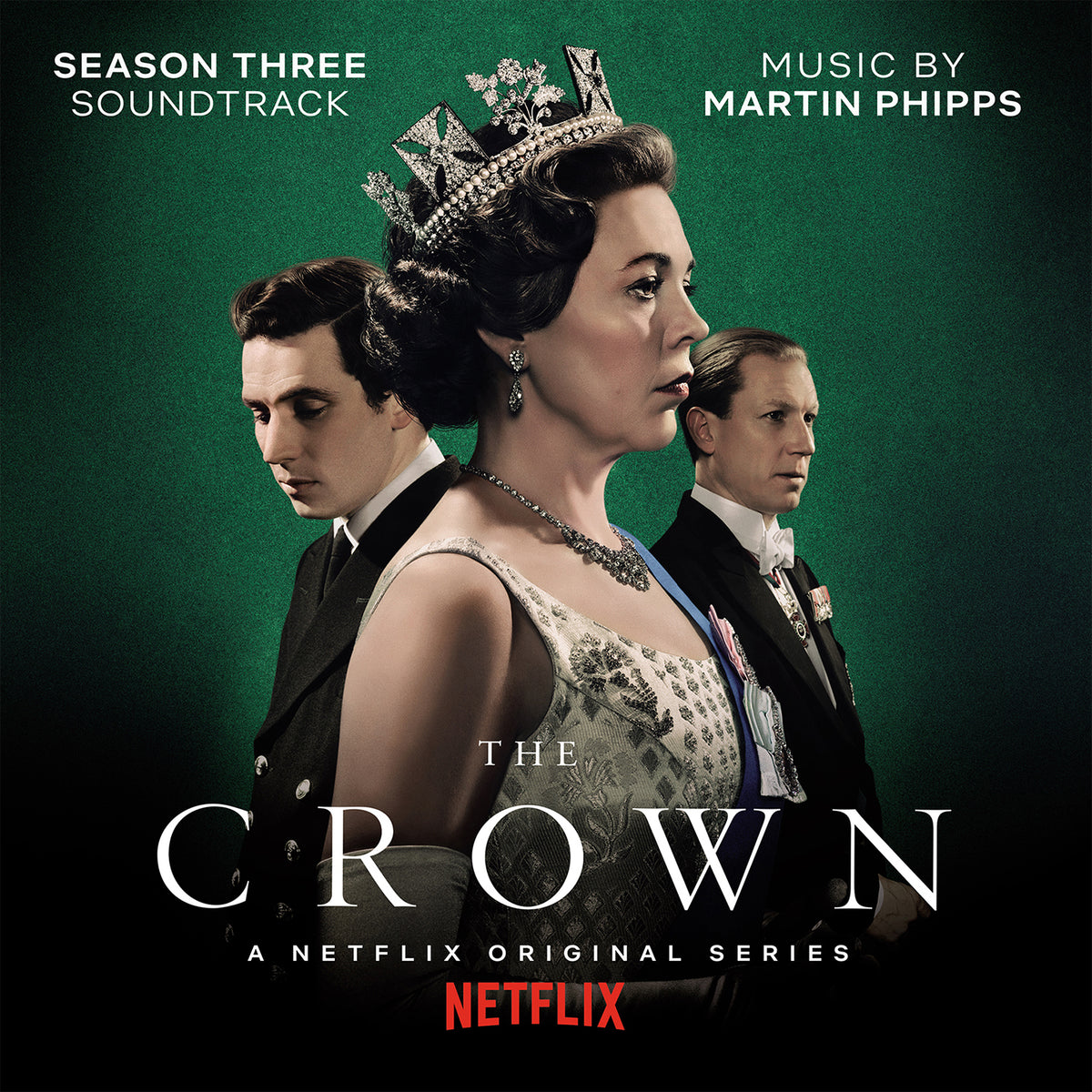 CROWN SEASON 3/MUSIC BY MARTIN PHIPPS/VINYLE BLEU ROI AUDIOPHILE 180GR/LIVRET 4 PAGES - Front Cover