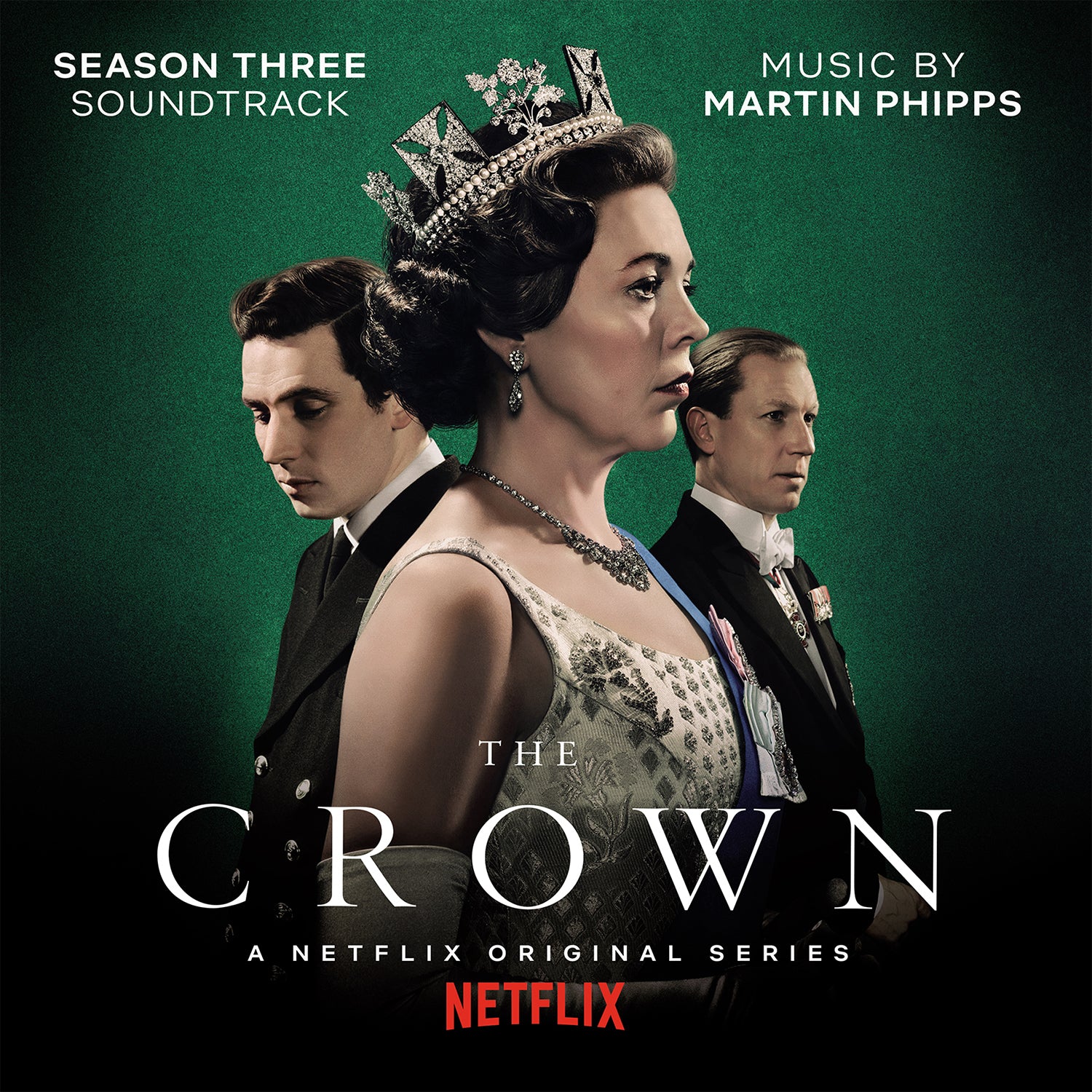 CROWN SEASON 3/MUSIC BY MARTIN PHIPPS/VINYLE BLEU ROI AUDIOPHILE 180GR/LIVRET 4 PAGES - Front Cover