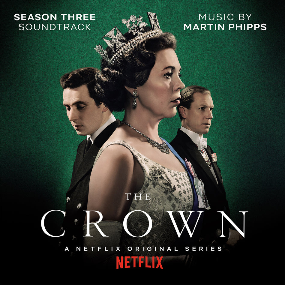 CROWN SEASON 3/MUSIC BY MARTIN PHIPPS/VINYLE BLEU ROI AUDIOPHILE 180GR/LIVRET 4 PAGES - Front Cover