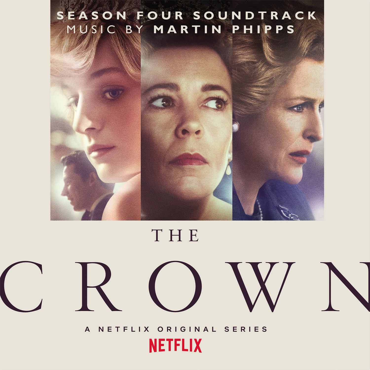CROWN SEASON 4/MUSIC BY MARTIN PHIPPS/VINYLE BLEU ROI AUDIOPHILE 180GR/LIVRET 4 PAGES - Front Cover