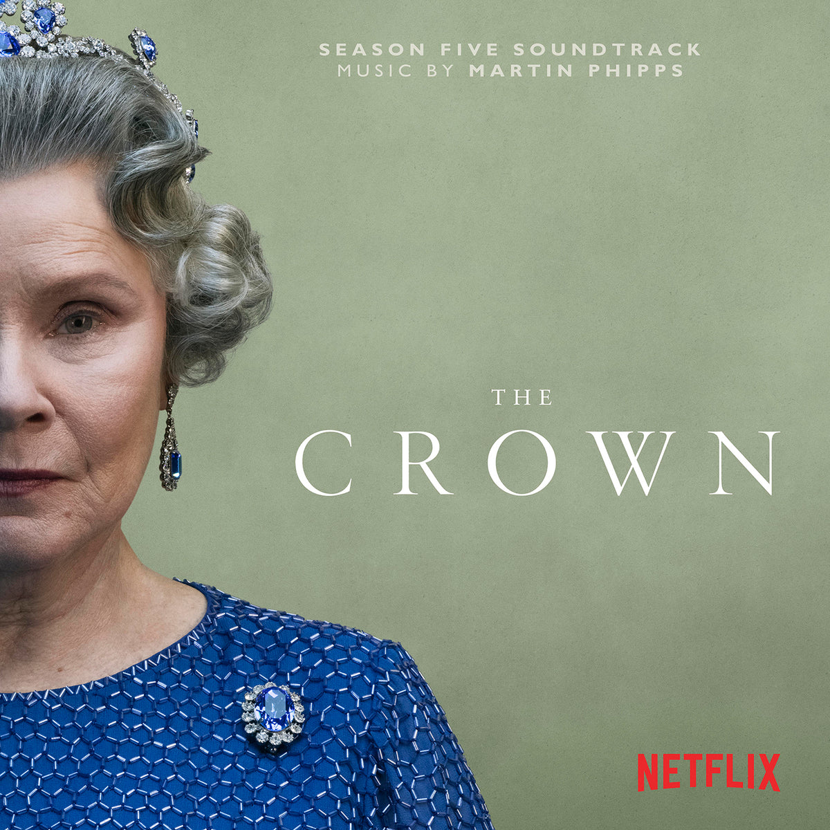 CROWN SEASON 5/MUSIC BY MARTIN PHIPPS/VINYLE BLEU ROI AUDIOPHILE 180GR - Front Cover