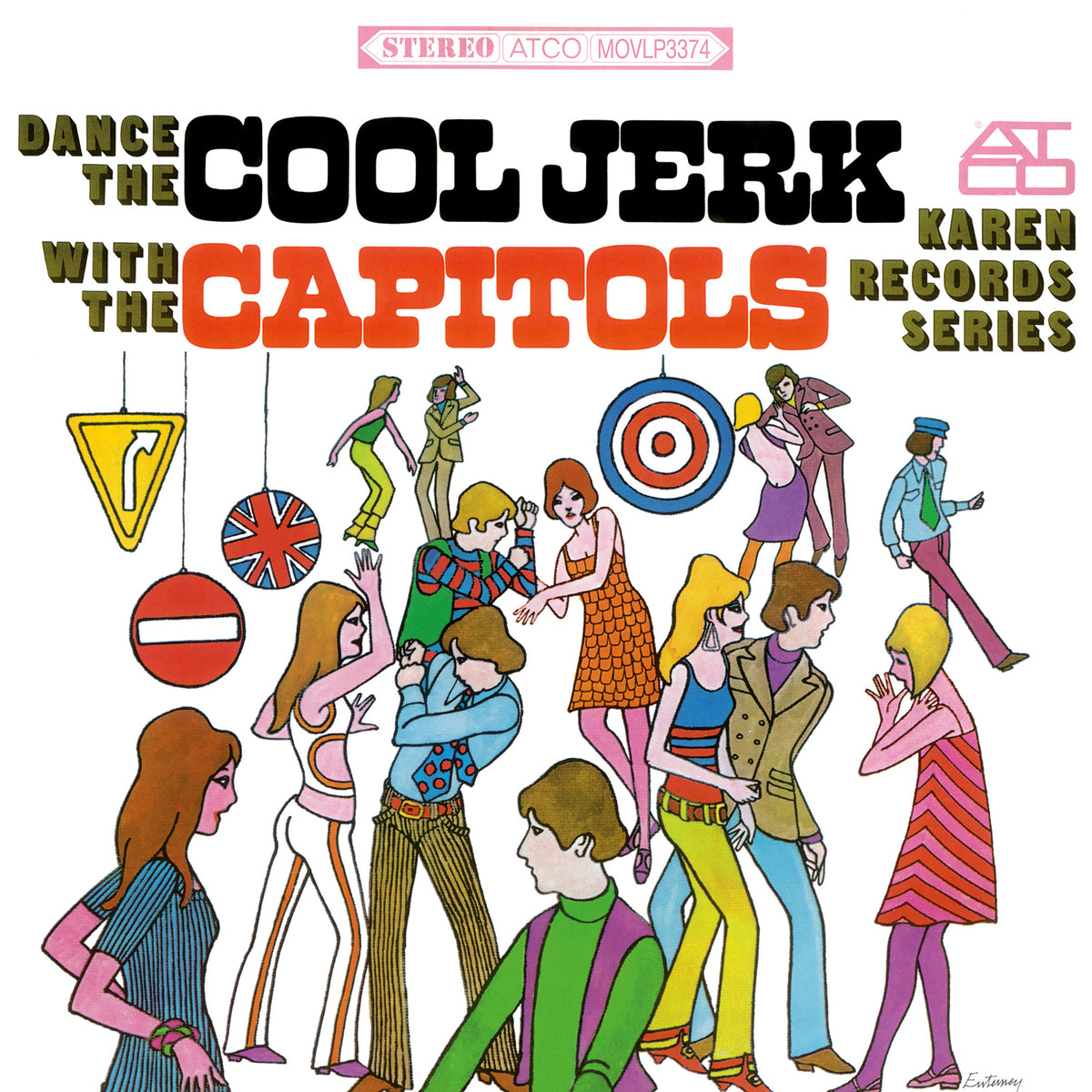 DANCE THE COOL JERK/VINYLE ROUGE AUDIOPHILE 180GR - Front Cover