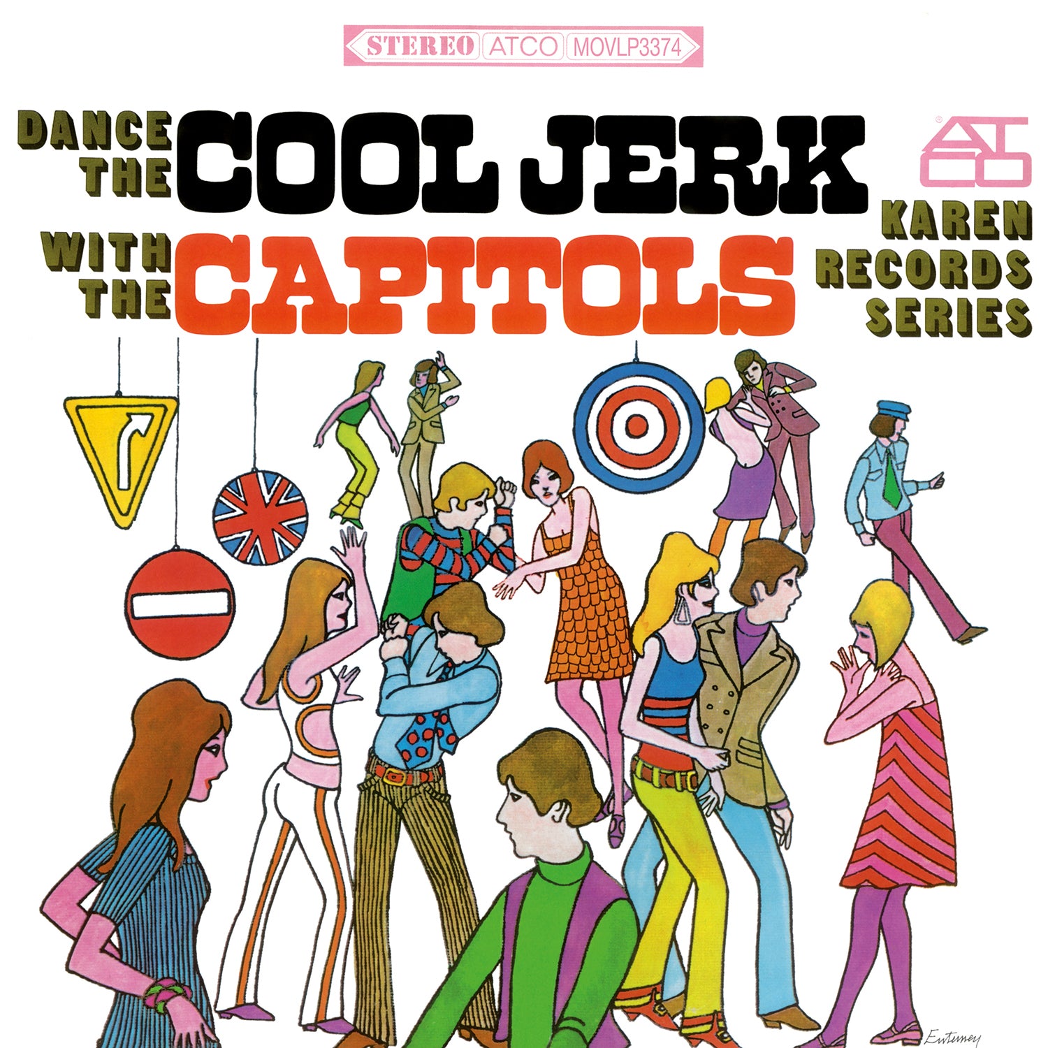 DANCE THE COOL JERK/VINYLE ROUGE AUDIOPHILE 180GR - Front Cover