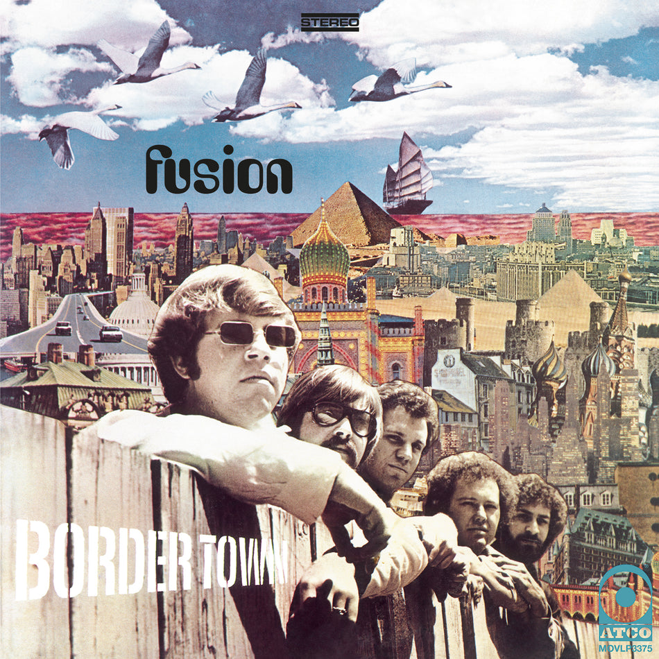 BORDER TOWN/AVEC RY COODER/VINYLE TURQUOISE AUDIOPHILE 180GR - Front Cover