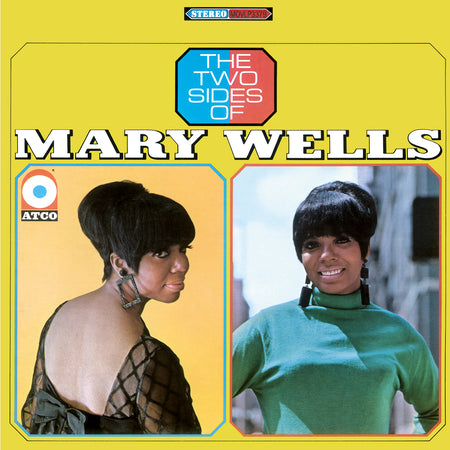 TWO SIDES OF MARY WELLS/VINYLE JAUNE TRANSLUCIDE AUDIOPHILE 180GR - Front Cover