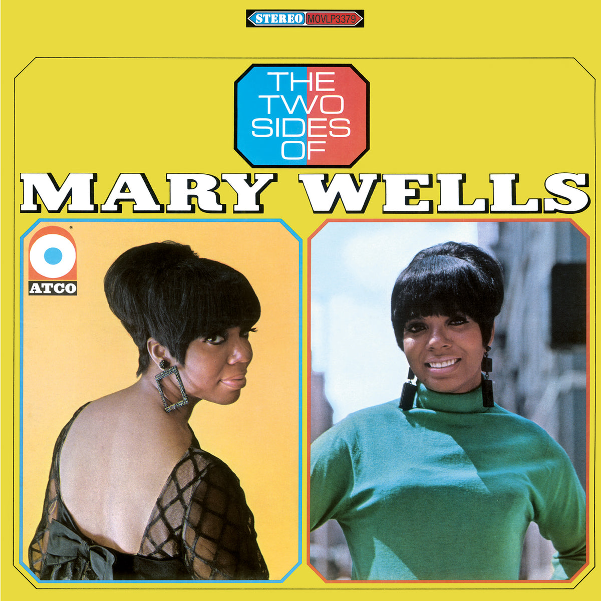 TWO SIDES OF MARY WELLS/VINYLE JAUNE TRANSLUCIDE AUDIOPHILE 180GR - Front Cover