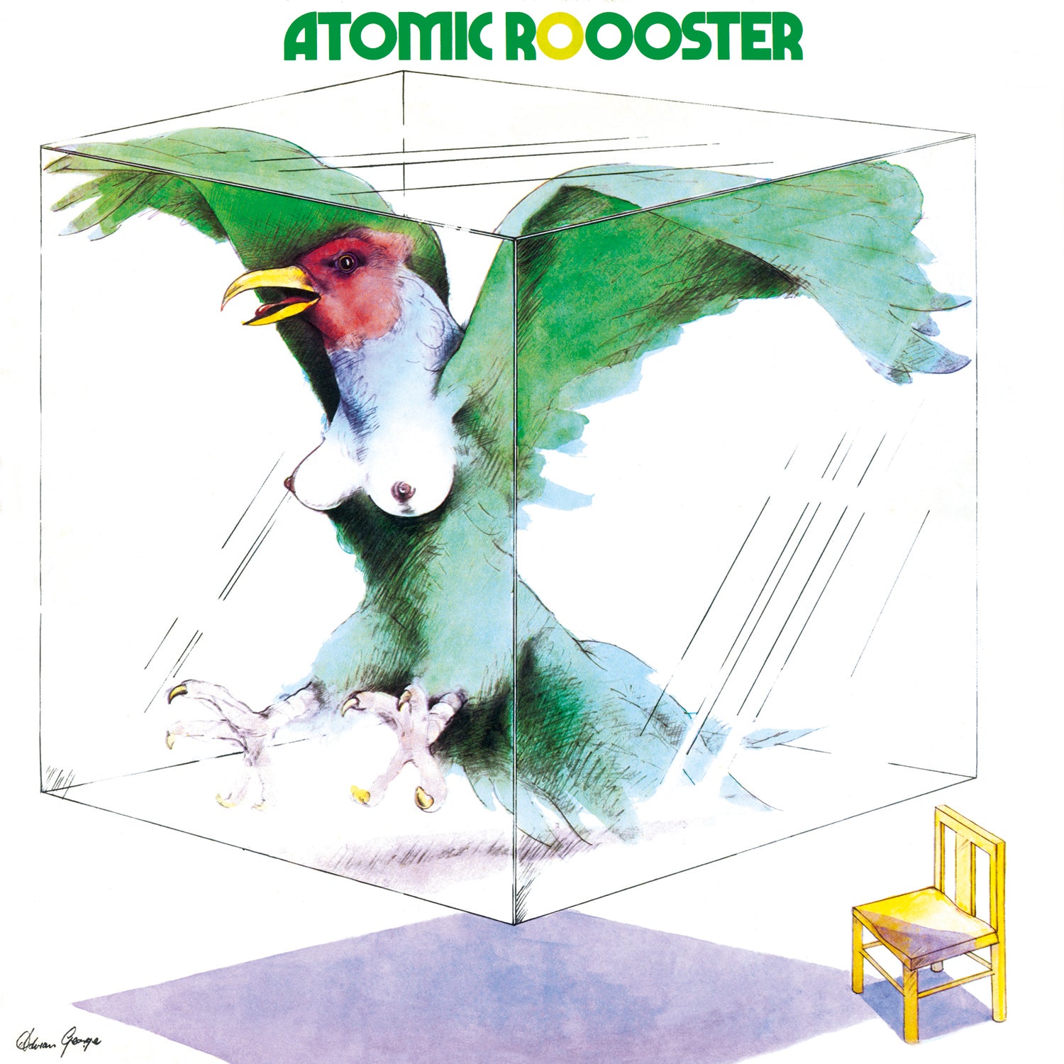 ATOMIC ROOSTER/VINYLE VERT TRANSLUCIDE AUDIOPHILE 180GR - Front Cover