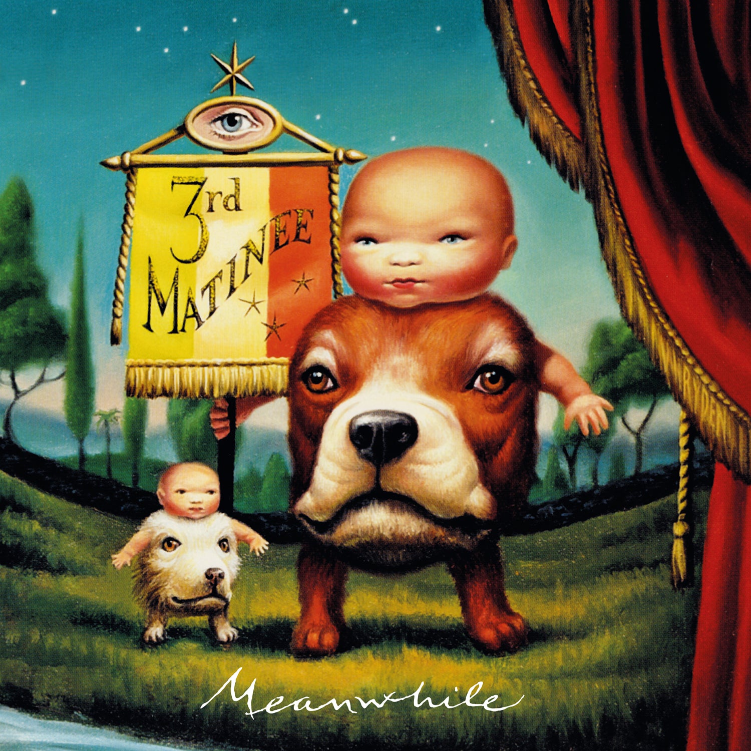 MEANWHILE/VINYLE ROUGE TRANSLUCIDE AUDIOPHILE 180GR/POCHETTE 2 VOLETS - Front Cover