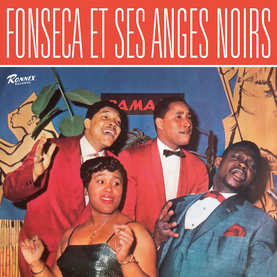 FONSECA ET SES ANGES NOIRS/VINYLE ROUGE TRANSLUCIDE AUDIOPHILE 180GR - Front Cover