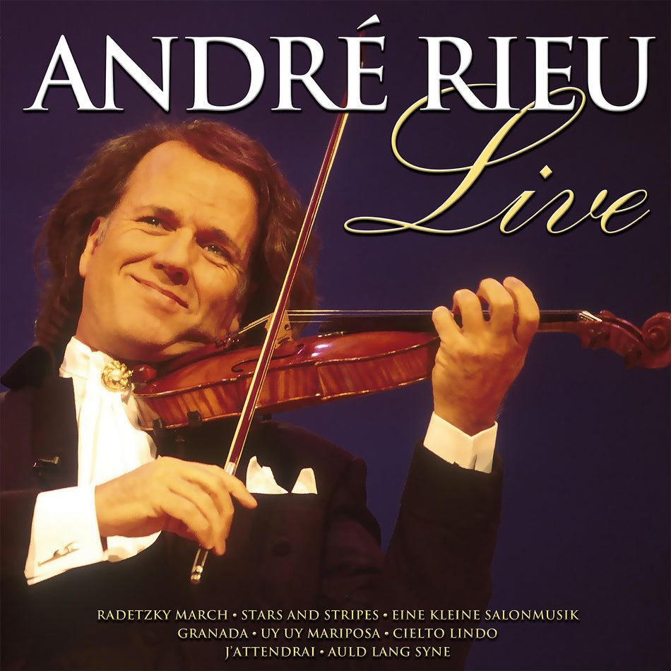 LIVE/VINYLE BLEU TRANSLUCIDE AUDIOPHILE 180GR - Front Cover