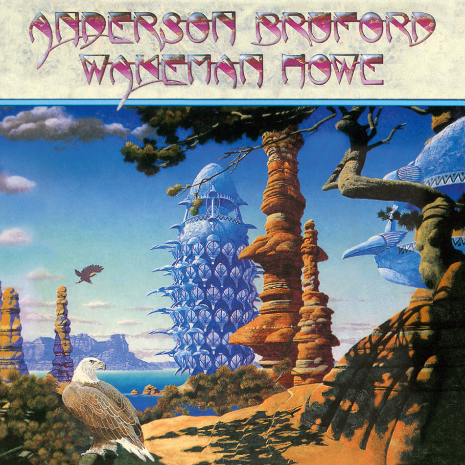 ANDERSON BRUFORD WAKEMAN HOWE/VINYLE NOIR AUDIOPHILE 180GR/LIVRET 8 PAGES - Front Cover