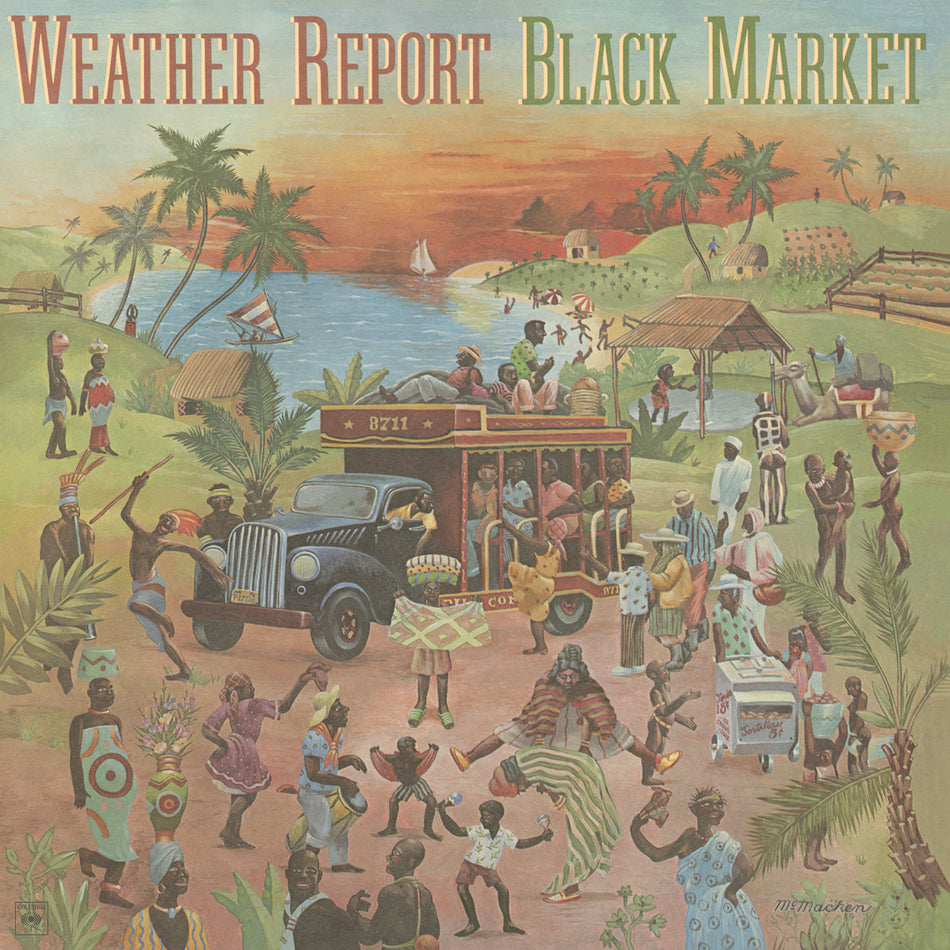 BLACK MARKET/VINYLE COULEUR FLAME AUDIOPHILE 180GR/POCHETTE DELUXE - Front Cover